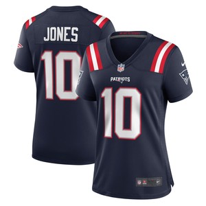 Mac Jones New England Patriots Womens Player Game Jersey - Navy Nfl