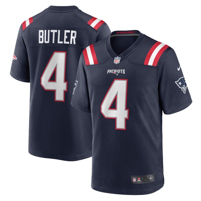 Malcolm Butler New England Patriots Game Jersey - Navy Nfl