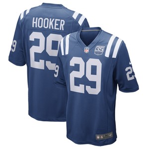 Malik Hooker Indianapolis Colts 35th Season Game Jersey - Royal Nfl