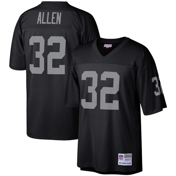 Marcus Allen Las Vegas Raiders Mitchell & Ness Legacy Replica Jersey - Black Nfl