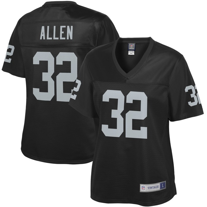 Marcus Allen Las Vegas Raiders Nfl Pro Line Womens Retired Player Jersey - Black Nfl