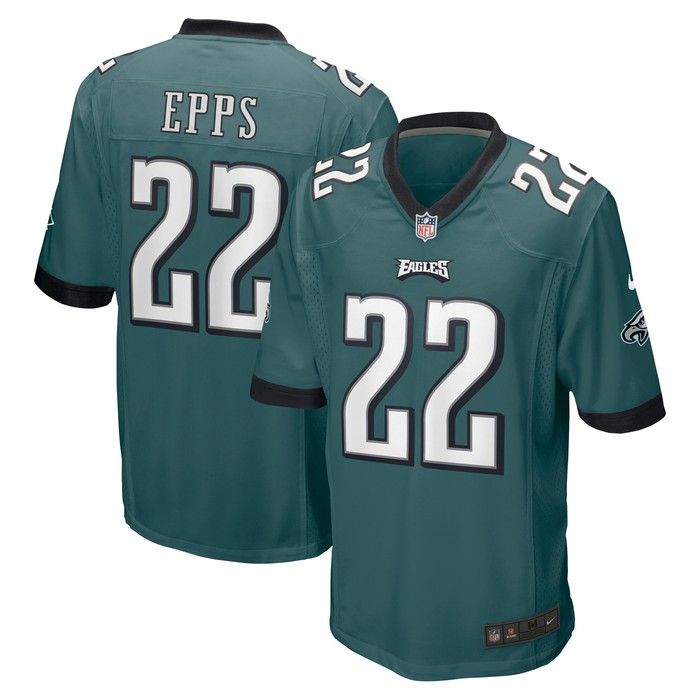 Marcus Epps Philadelphia Eagles Team Game Jersey - Midnight Green Nfl