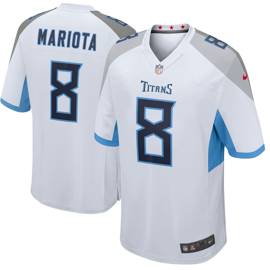 Marcus Mariota Tennessee Titans Nike Player Game Jersey - White - Cocomos