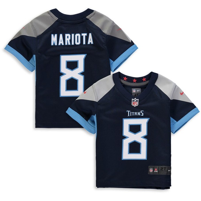 Marcus Mariota Tennessee Titans Nike Toddler Player Game Jersey - Navy