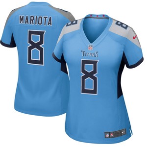 Marcus Mariota Tennessee Titans Nike Womens Player Game Jersey - Light Blue