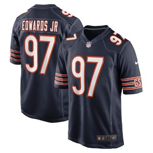 Mario Edwards Jr. Chicago Bears Game Jersey - Navy Nfl