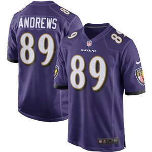 Mark Andrews Baltimore Ravens Game Player Jersey - Purple Nfl