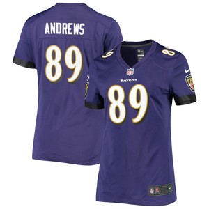 Mark Andrews Baltimore Ravens Womens Game Player Jersey - Purple Nfl