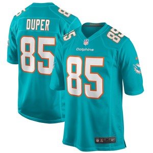 Mark Duper Miami Dolphins Game Retired Player Jersey - Aqua Nfl