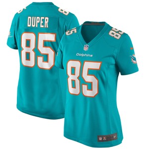 Mark Duper Miami Dolphins Womens Game Retired Player Jersey - Aqua Nfl