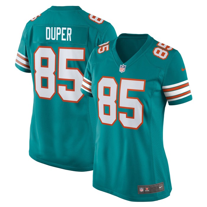 Mark Duper Miami Dolphins Womens Retired Player Jersey Aqua Nfl