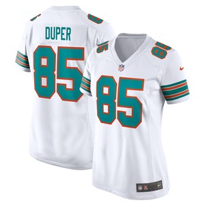 Mark Duper Miami Dolphins Womens Retired Player Jersey - White Nfl