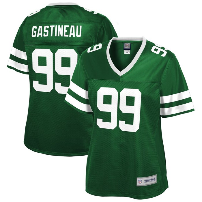 Mark Gastineau New York Jets Nfl Pro Line Womens Retired Player Jersey - Green