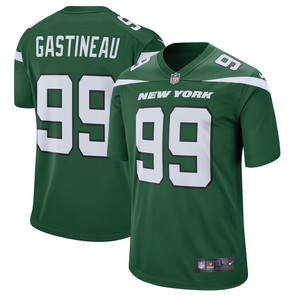 Mark Gastineau New York Jets Retired Player Game Jersey - Gotham Green Nfl