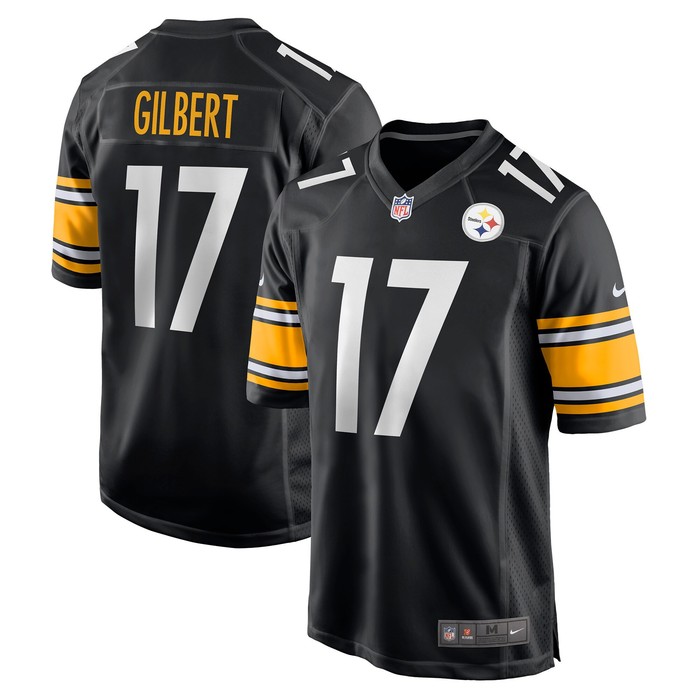 Mark Gilbert Pittsburgh Steelers Game Jersey - Black Nfl