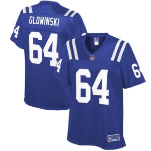 Mark Glowinski Indianapolis Colts Nfl Pro Line Womens Player Jersey - Royal - Cocomos