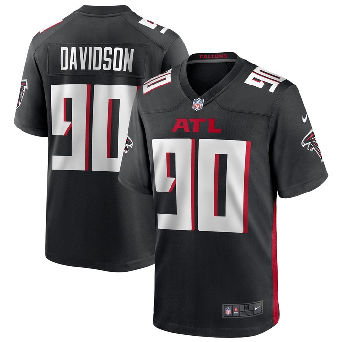 Marlon Davidson Atlanta Falcons Player Game Jersey - Black Nfl