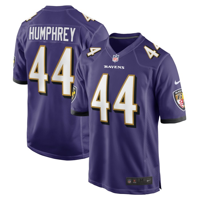 Marlon Humphrey Baltimore Ravens Game Team Jersey - Purple Nfl