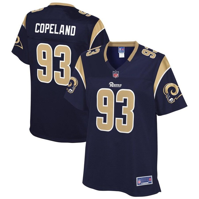 Marquise Copeland Los Angeles Rams Nfl Pro Line Womens Team Player Jersey - Navy