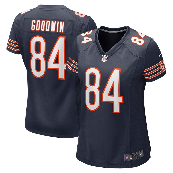 Marquise Goodwin Chicago Bears Womens Game Jersey - Navy Nfl