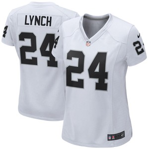 Marshawn Lynch Las Vegas Raiders Nike Womens Game Jersey - White