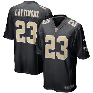 Marshon Lattimore New Orleans Saints Nike Event Game Jersey - Black