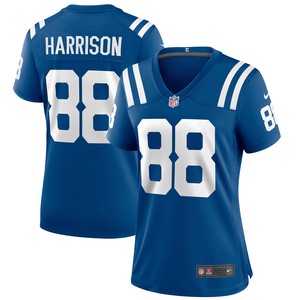 Marvin Harrison Indianapolis Colts Womens Game Retired Player Jersey - Royal Nfl