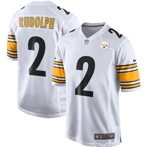 Mason Rudolph Pittsburgh Steelers Nike Game Jersey - White