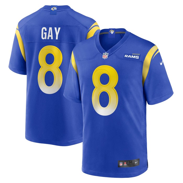 Matt Gay Los Angeles Rams Game Jersey - Royal Nfl