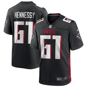 Matt Hennessy Atlanta Falcons Player Game Jersey - Black Nfl