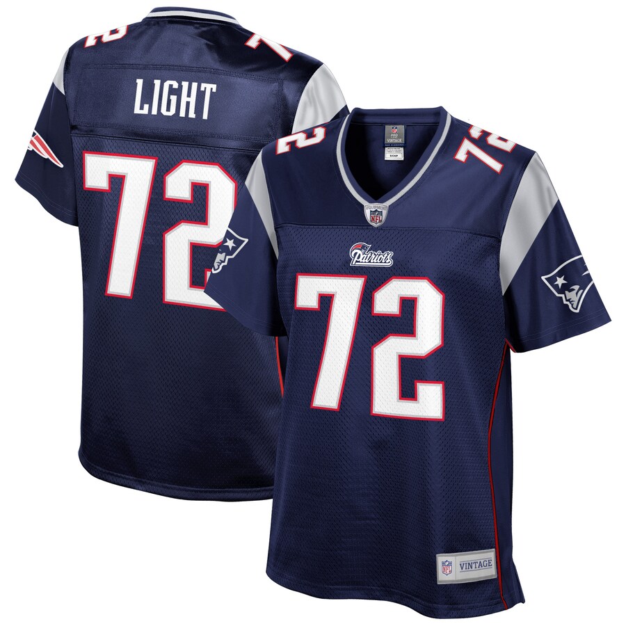 Matt Light New England Patriots Nfl Pro Line Womens Retired Player Jersey - Navy - Cocomos