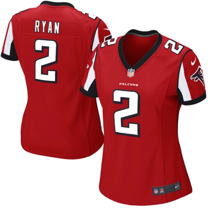 Matt Ryan Atlanta Falcons Nike Womens Game Jersey - Red - Cocomos