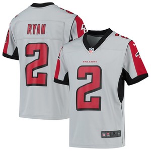 Matt Ryan Atlanta Falcons Nike Youth Inverted Game Jersey - Silver