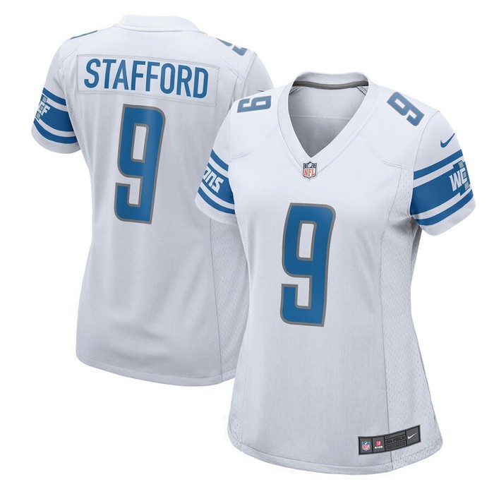 Matthew Stafford Detroit Lions Nike Womens 2017 Game Jersey - White