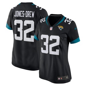 Maurice Jones-drew Jacksonville Jaguars Womens Game Retired Player Jersey - Black Nfl