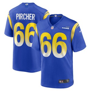 Max Pircher Los Angeles Rams Game Jersey - Royal Nfl