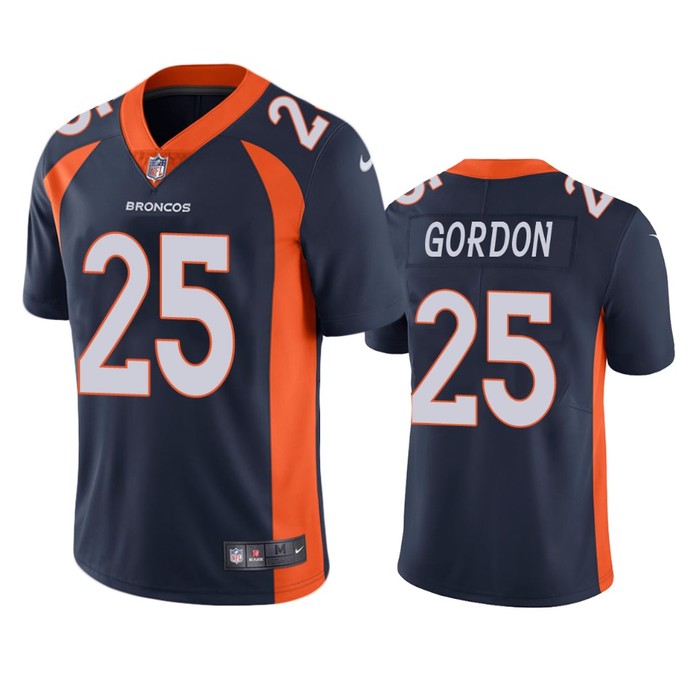 Melvin Gordon Denver Broncos Navy Vapor Limited Jersey