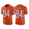 Men Chicago Bears 100th Anniversary Leonard Floyd Orange Vapor Limited Jersey