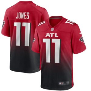 Mens Atlanta Falcons Julio Jones Nike Red 2nd Alternate Game Jersey - Cocomos