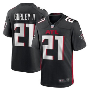 Mens Atlanta Falcons Todd Gurley Ii Nike Black Game Jersey