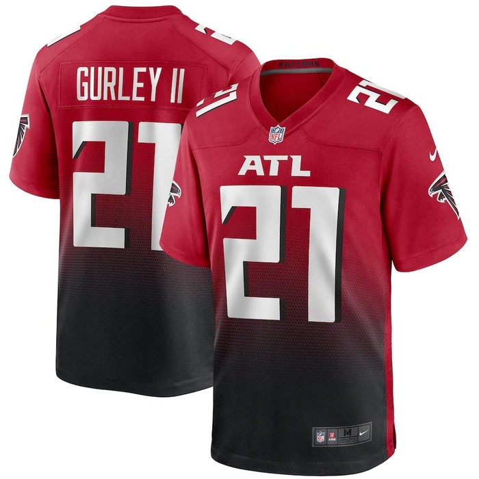 Mens Atlanta Falcons Todd Gurley Ii Nike Red 2nd Alternate Game Jersey