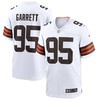 Mens Cleveland Browns Myles Garrett Nike White Player Game Jersey