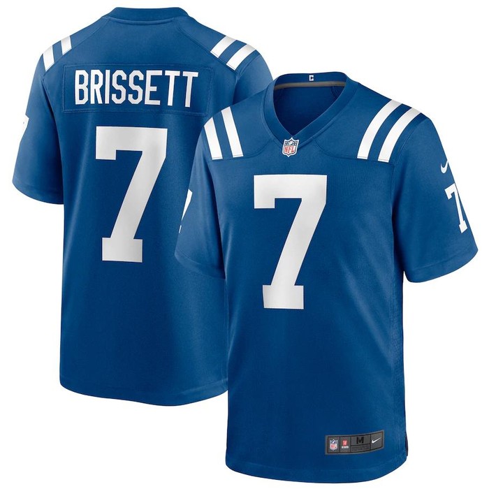 Mens Indianapolis Colts Jacoby Brissett Nike Royal Game Player Jersey