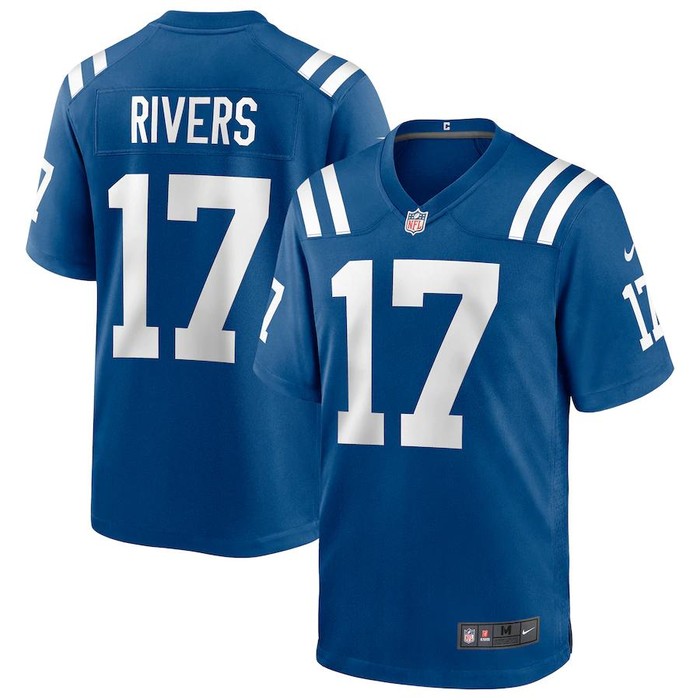 Mens Indianapolis Colts Philip Rivers Nike Royal 2020 Game Jersey