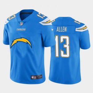 Mens Los Angeles Chargers #13 Keenan Allen Blue 2020 Team Big Logo Limited Stitched Nfl Jersey