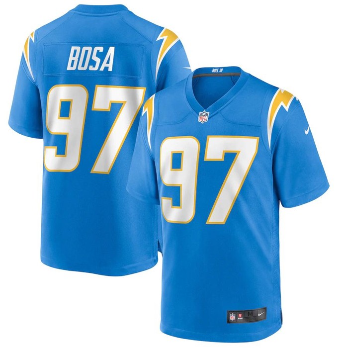 Mens Los Angeles Chargers Joey Bosa Nike Powder Blue Game Jersey