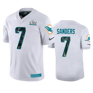 Mens Miami Dolphins Jason Sanders Nike White Super Bowl Liv Jersey