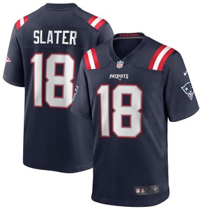 Mens New England Patriots Matthew Slater Nike Navy Game Jersey