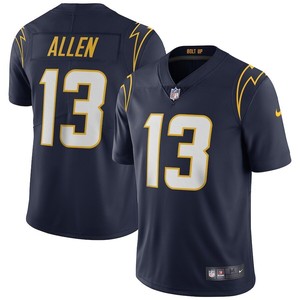 Mens Nike Keenan Allen Navy Los Angeles Chargers Alternate Vapor Limited Jersey