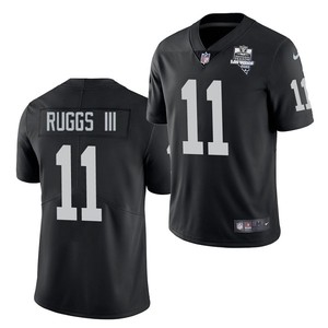 Mens Oakland Raiders Black #11 Henry Ruggs Iii 2020 Inaugural Season Vapor Limited Stitched Nfl Jersey